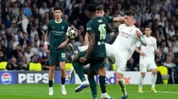 موعد قمة مانشستر سيتي ضد ريال مدريد والقنوات الناقلة في دوري الأبطال